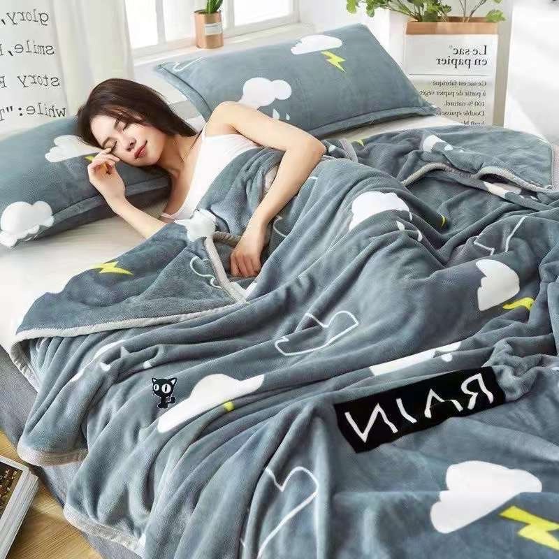 Chinee Soft Microfiber Blanket ( soft kumot ) Single Size (125x200cm) Queen Size (180x200Cm)
