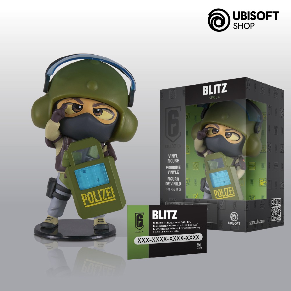 Rainbow Six Siege Six Collection Blitz Chibi Figurine Ubisoft 1526