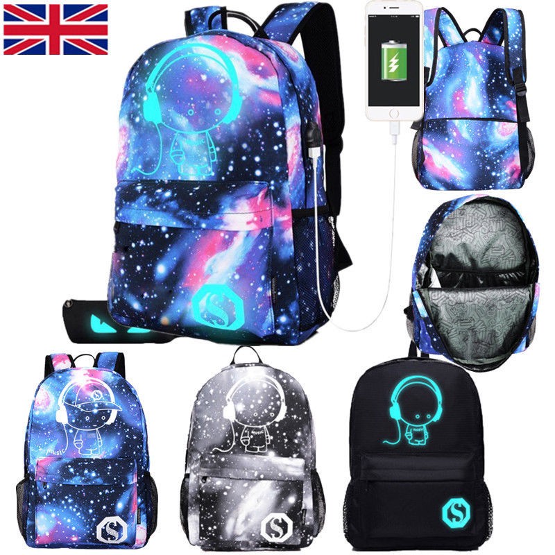 galaxy backpack with charger