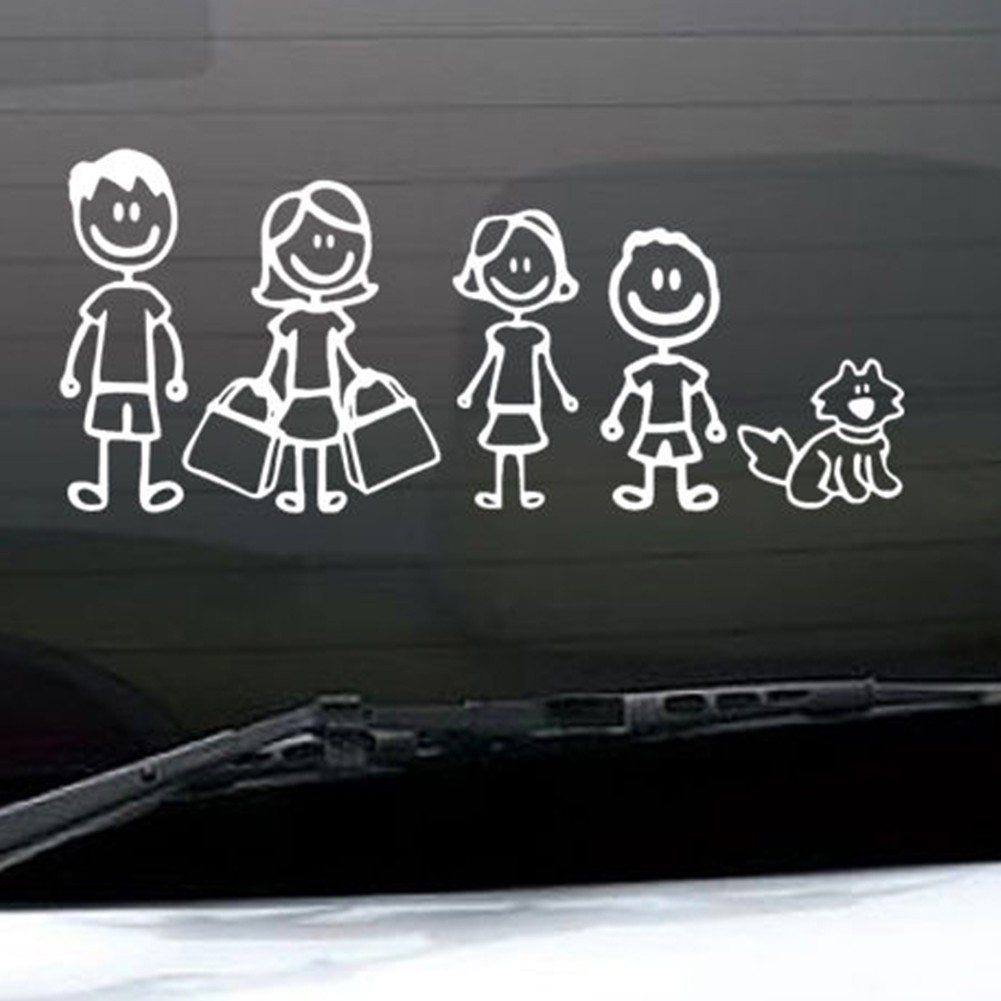 cartoon character car decals