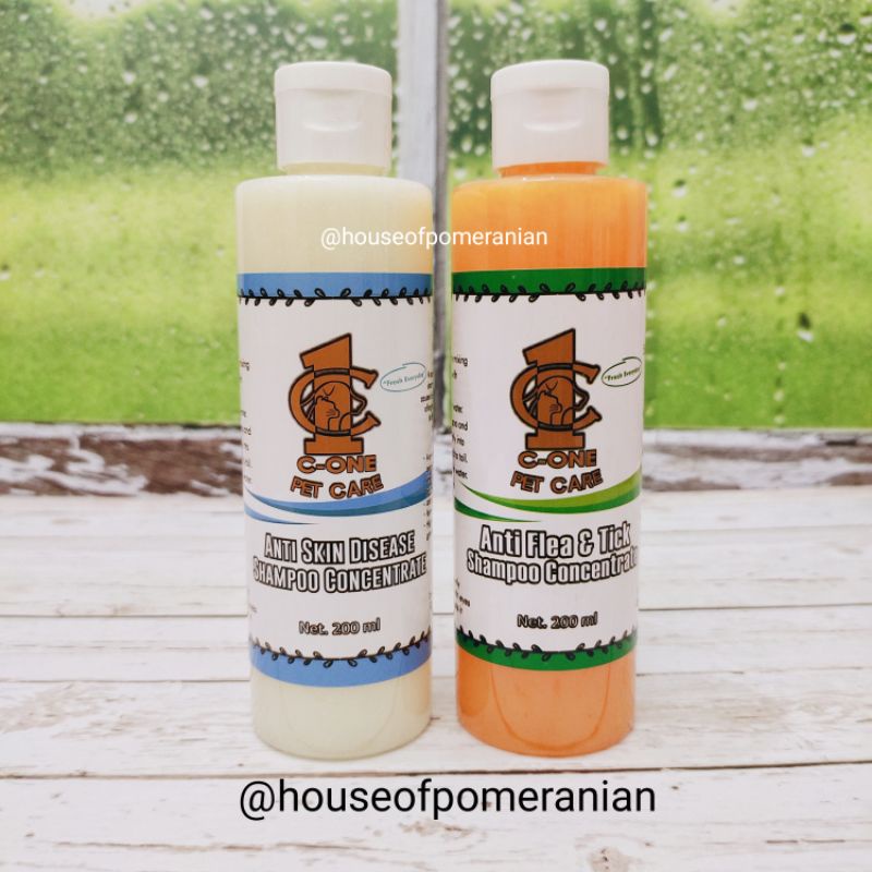 Anti flea tick dog cat Shampoo anti skin disease cone Fungus scabies