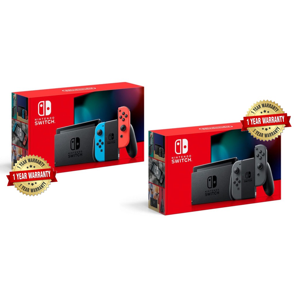 Nintendo Switch Console + 1 Year Local Warranty by Nintendo Distributor