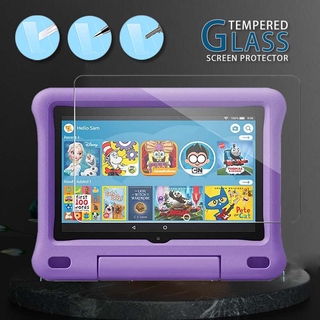 Tablet Tempered Glass Screen Protector Cover for Amazon Fire HD 8 Kids 10th Gen 2020 Full Coverage of Protective Film