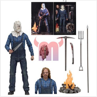 Neca Friday The 13th Scale Ultimate Part 3 Jason Jason Voorhees Action Figure Shopee Singapore - roblox part 2 jason pants