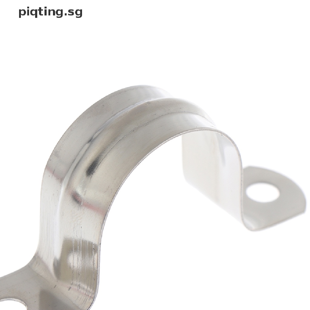 PP 10pcs U Shaped Saddle Clamp Water Hose Tube Pipe Clips Water Filter  32mm New SG