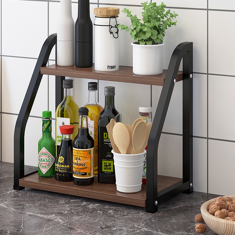 Kitchen rack spice rack multifunction storage storage Furniture