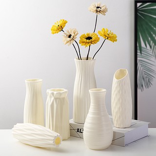 Vas Plastik Nordic Hiasan  Bunga  Rumah Ruang  Tamu  Kreatif 
