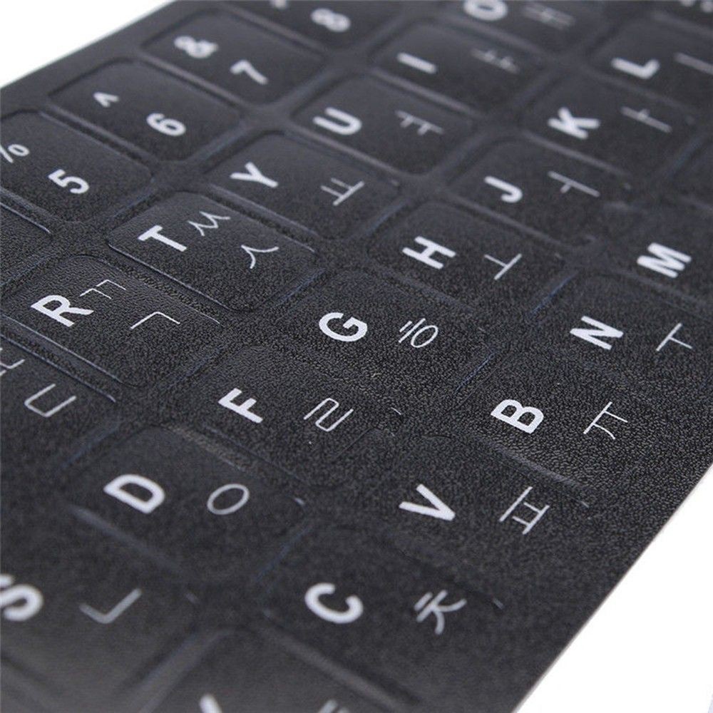white new practical layout laptop standard language korean keyboard