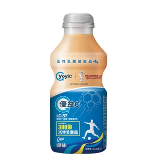 優益C 乳酸菌 (原味) YOYI C Cultured Milk Bottle Drink 340ML x 24 Bottles ...