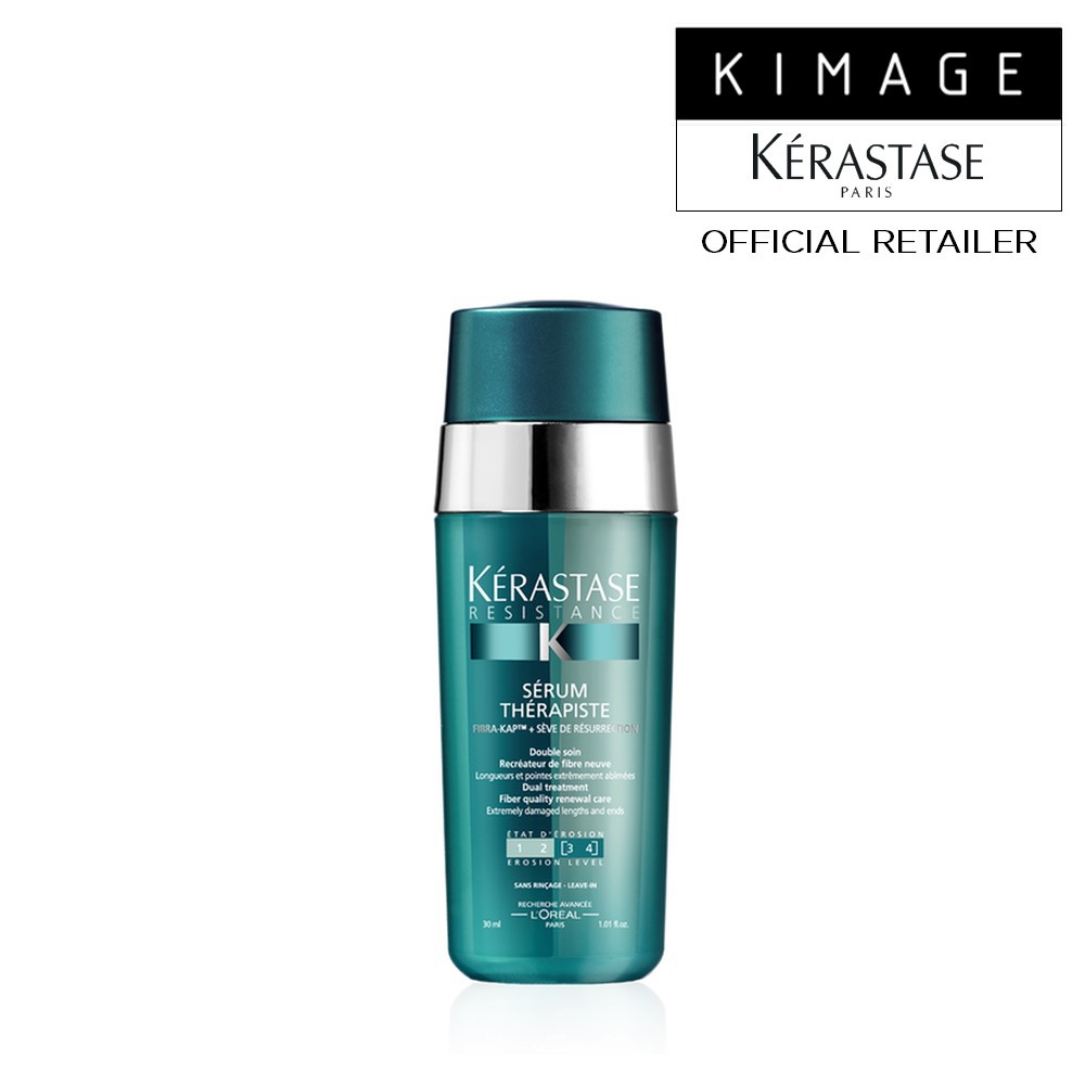 Kerastase Severe Damage Repair Hair Serum Resistance Serum Therapiste 30ml Shopee Singapore