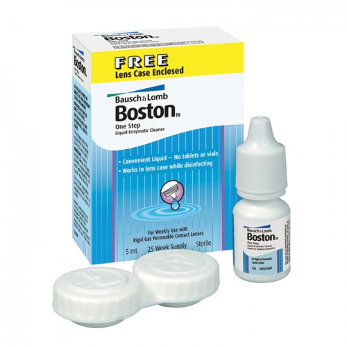 Boston One Step Liquid Enzymatic Cleaner (5ml) protein remover lens