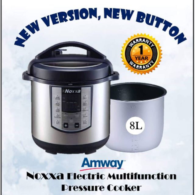 Noxxa Electric Multifunction Pressure Cooker Shopee Singapore