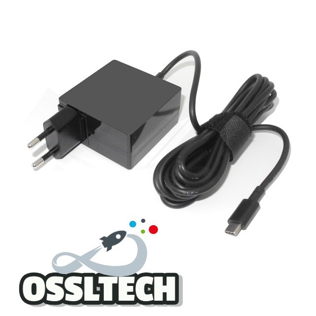 Lenovo Miix 7 Thinkpad E490 T470 Yoga 910 Type C 65w Ac Adapter Shopee Singapore
