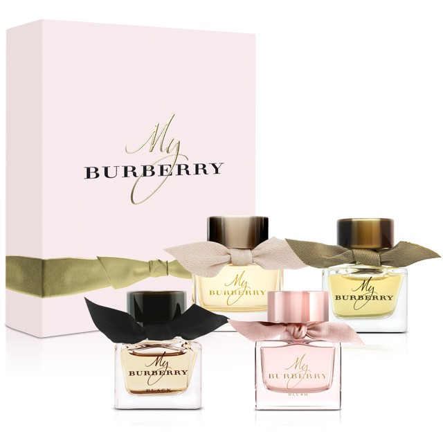 burberry miniature perfume set