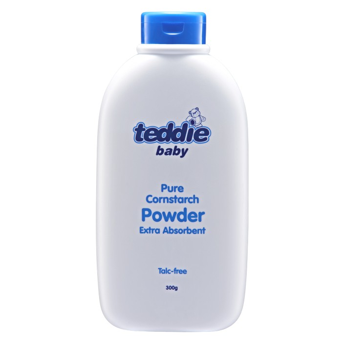 Shop Malaysia Cosway Teddie Baby Pure Cornstarch Powder 300g Shopee Singapore