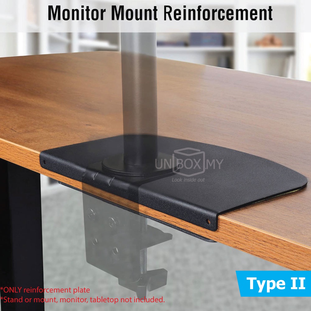 Steel Reinforcement Monitor Mount Plate, Monitor Mount Desk Reinforcement