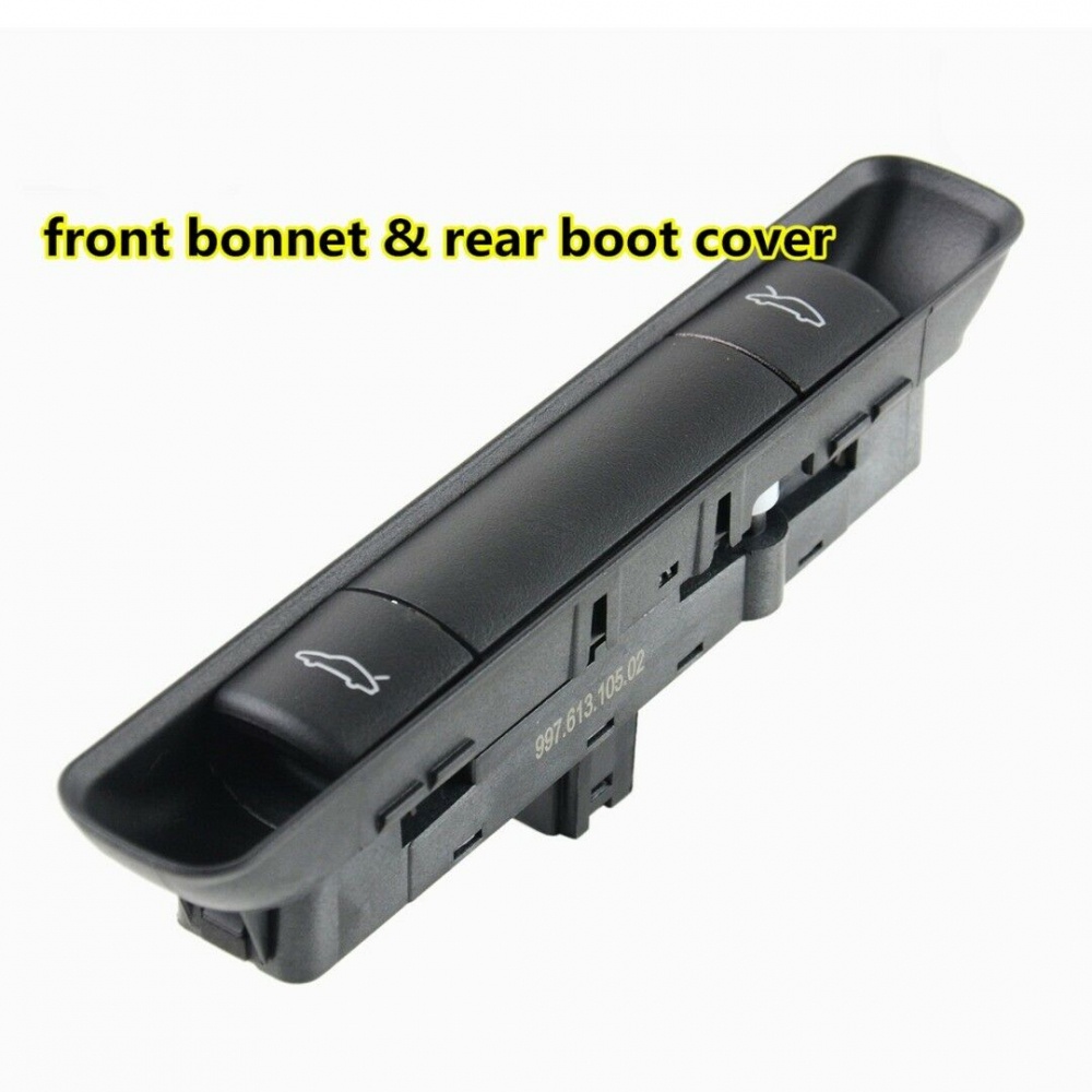 Car Trunk Release Switch Parts Black Controls For Porsche Stable Switch
