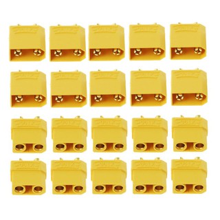 10 Pair XT90 Male Female Bullet Connectors Plug For RC Lipo Battery For RC Lipo Battery Quadcopter Multicopter
