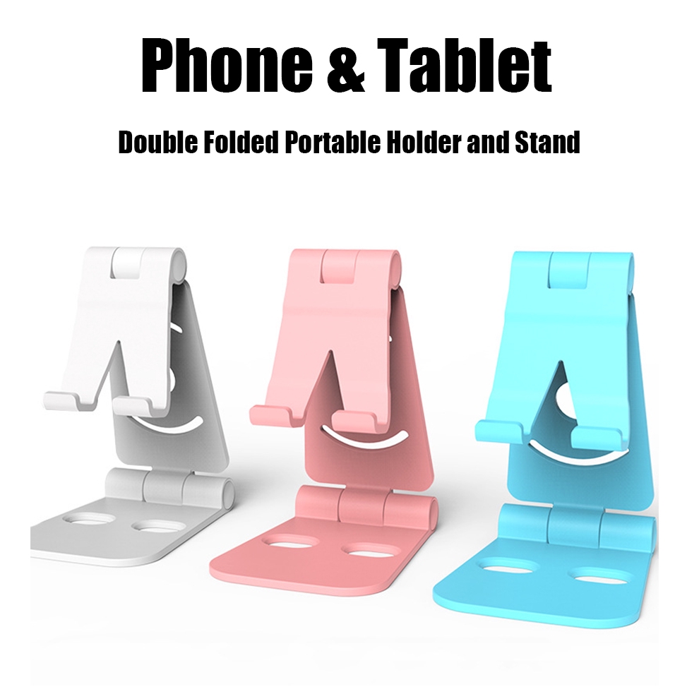 Mobile Phone Holder Iphone Plastic Phone Stand Desk Tablet Folding