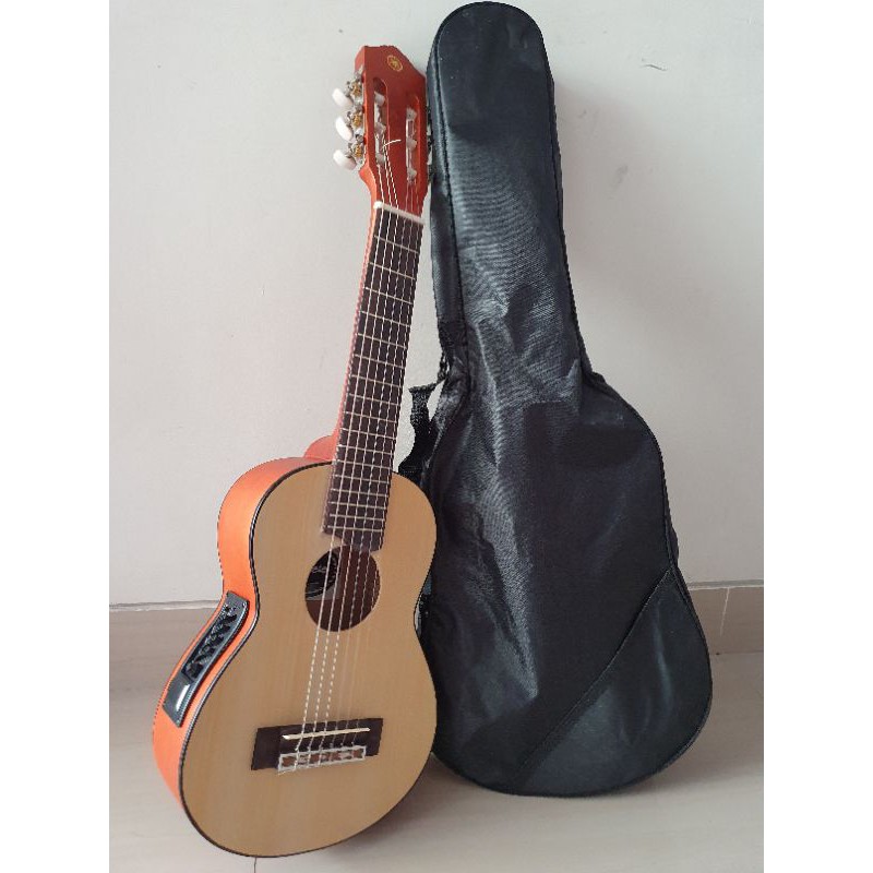 Guitalele / Guitarlele / Guitar lele / Electric Acoustic Guitar mini Bonus softcase Bag