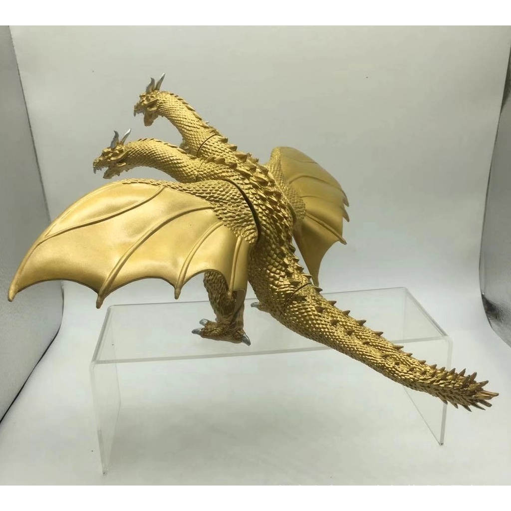 King Ghidorah Godzilla Monster Golden Mechanical Dinosaur PVC Action ...