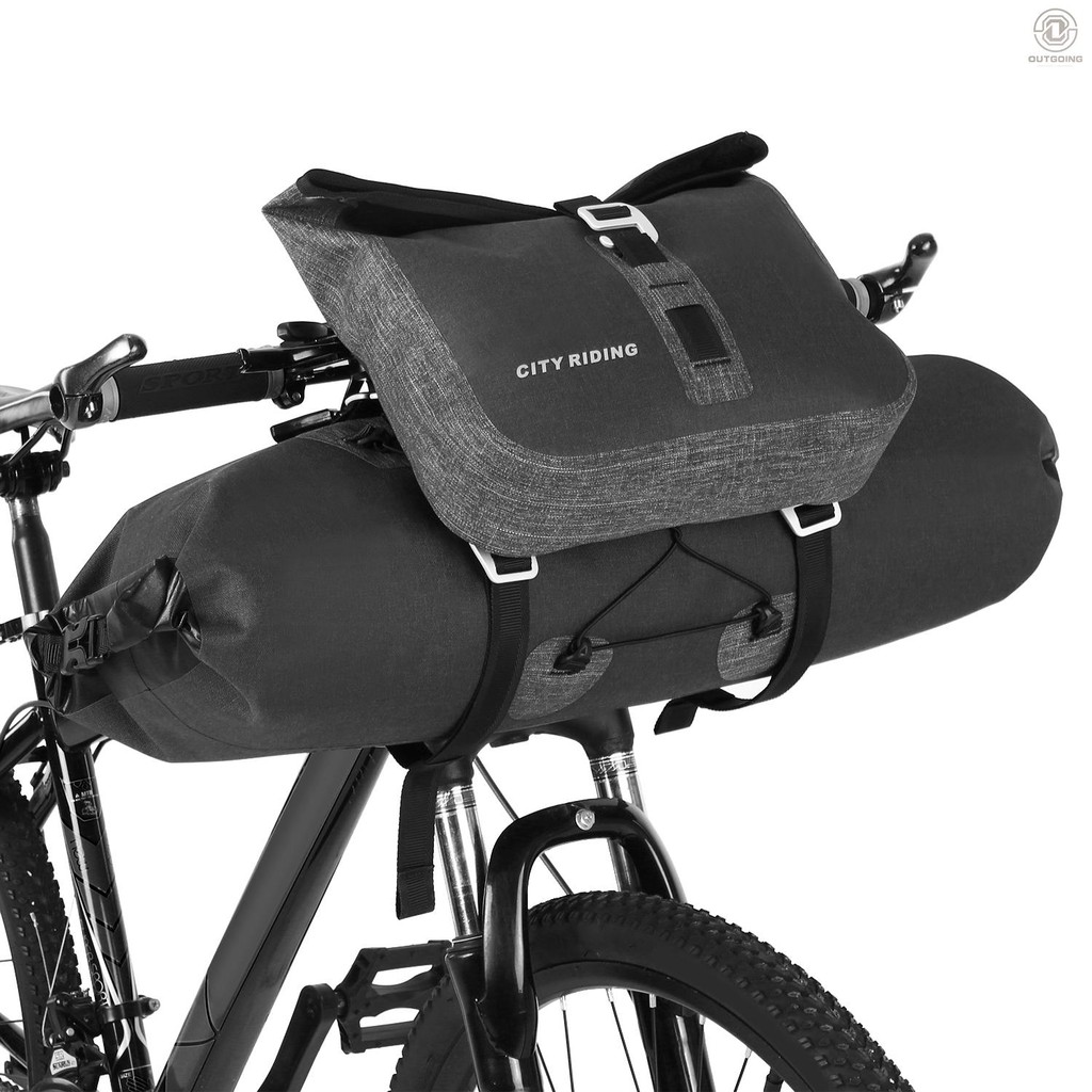 pannier rack and bag set