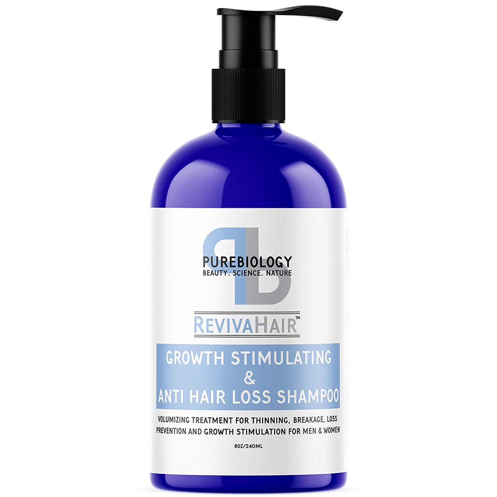 Pure Biology Hair Growth Stimulating Shampoo With Biotin Keratin