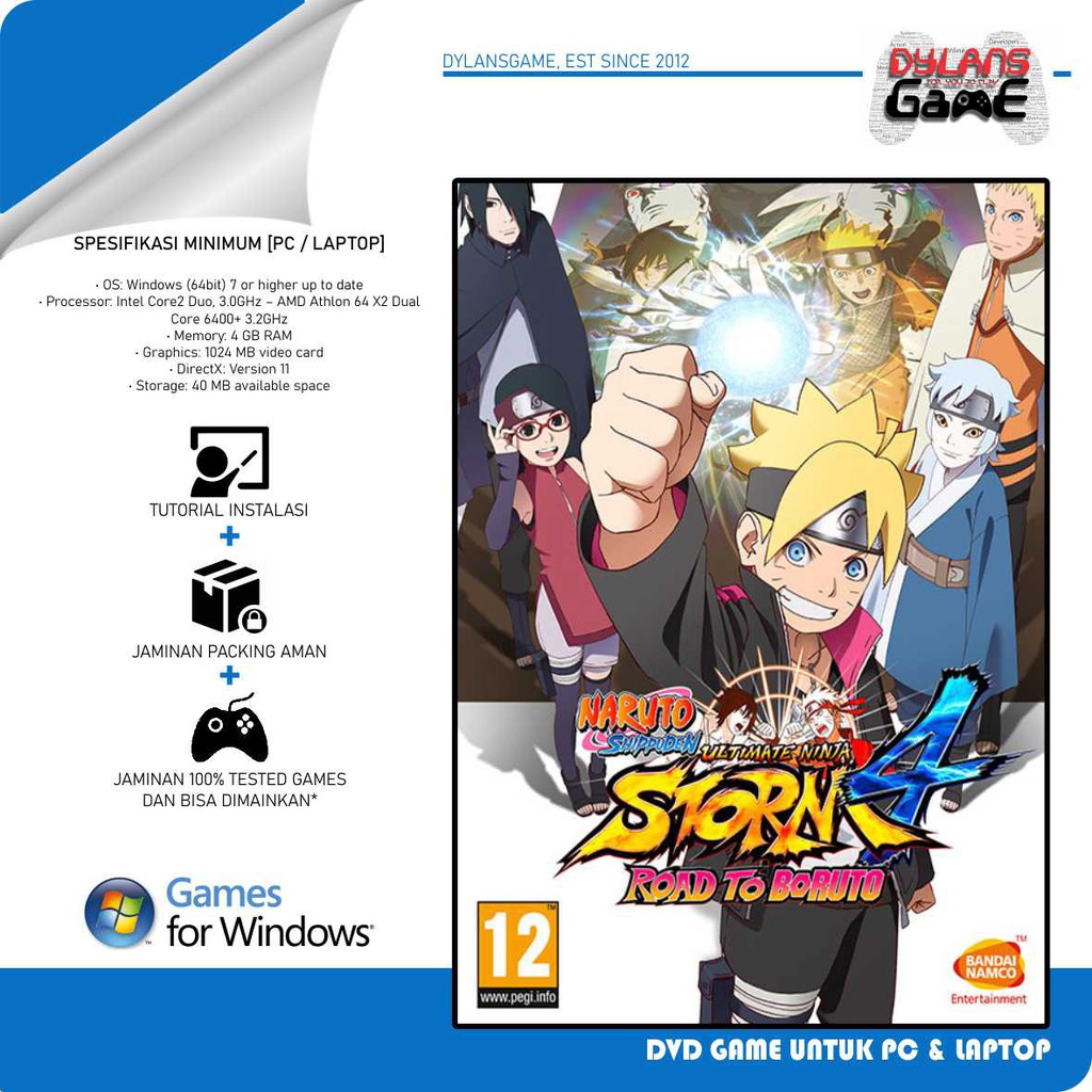 Naruto Shippuden Ultimate Ninja Storm 4 Road To Boruto Shopee Singapore