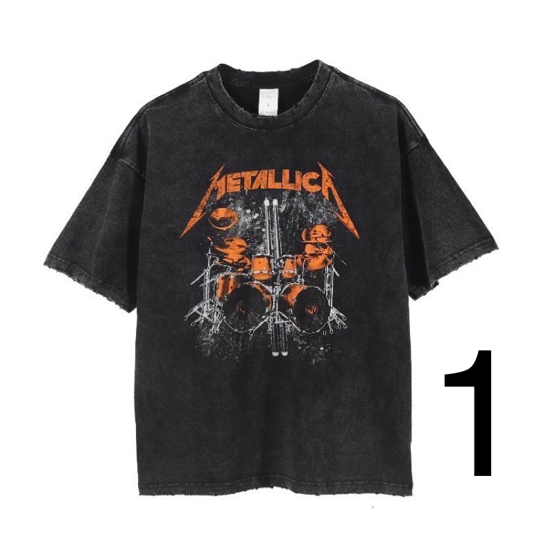 Oversized vintage basic unisex band tee tshirt Shopee Singapore