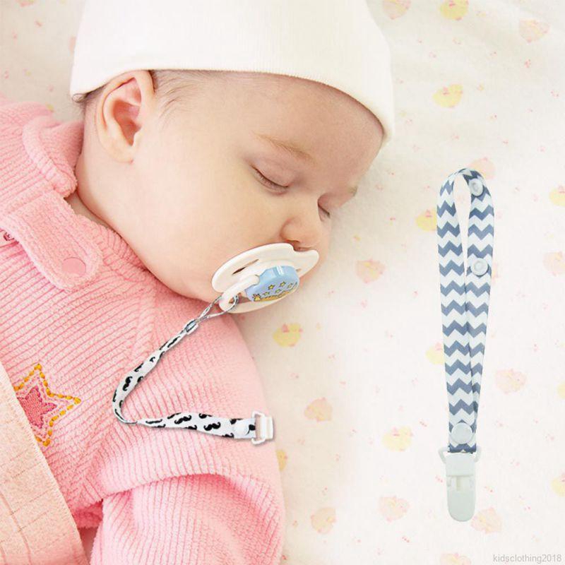 Baby Infant Toddler Dummy Pacifier Soother Nipple Shield Chain Clip Holder Q 