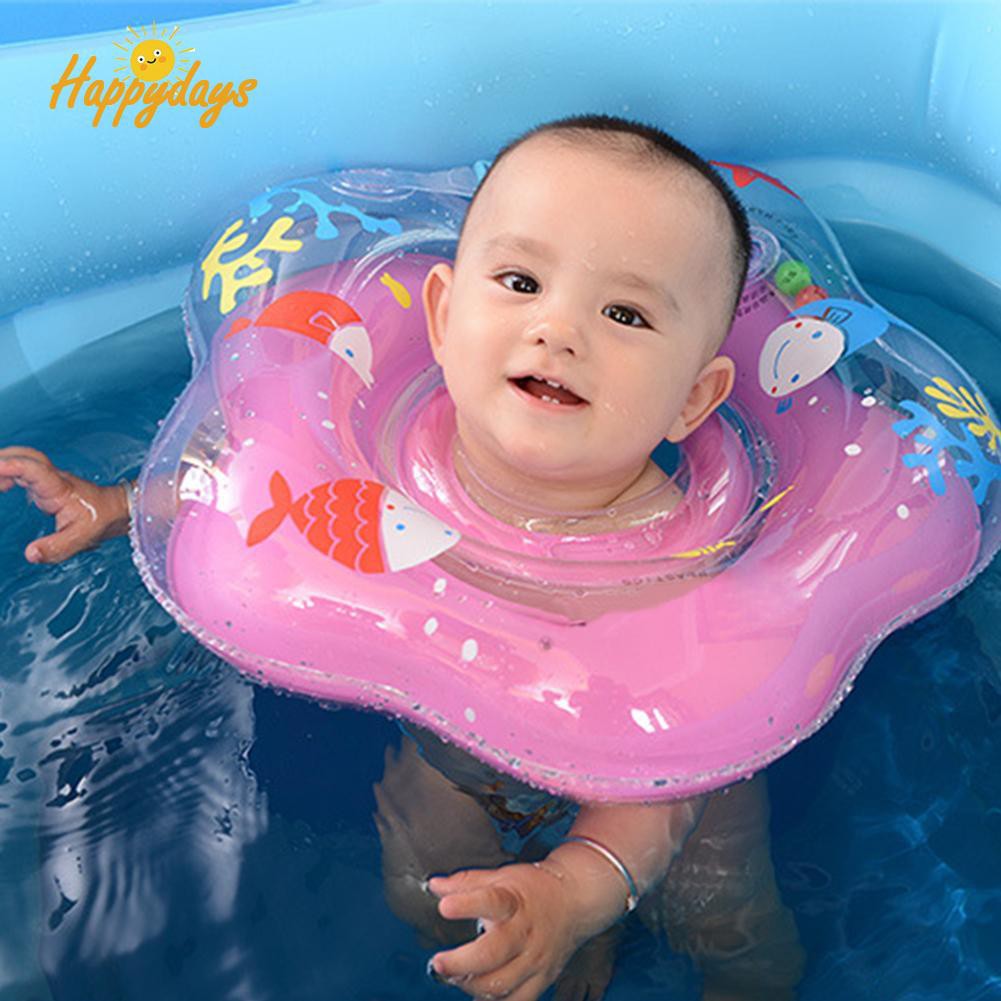Toddler Newborn Inflatable Baby Swimming Collar Toys Float Safety Aid Toys Kit 