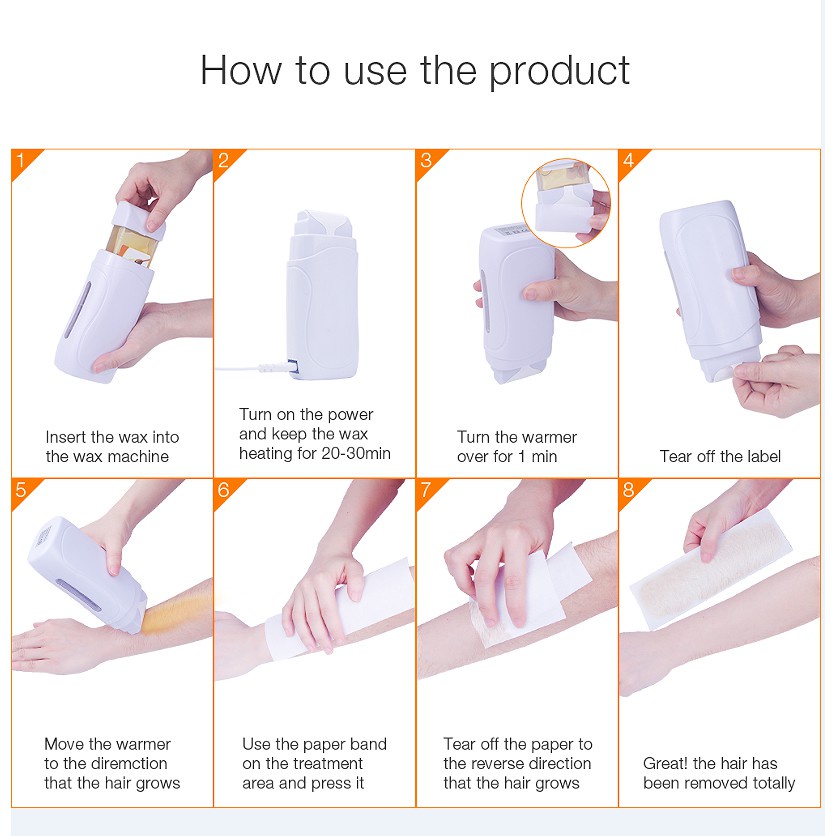 Foreverlily In Depilatory Hair Removal Wax Wet Wax Strips For Hair