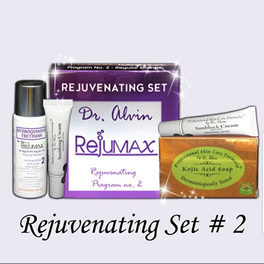 Dr Alvin Rejumax Rejuvenating Set 2 Message Seller For Purchase 3 Sets And Above For Discounts Shopee Singapore