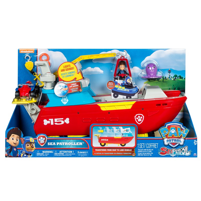 paw patrol sea patroller rocky