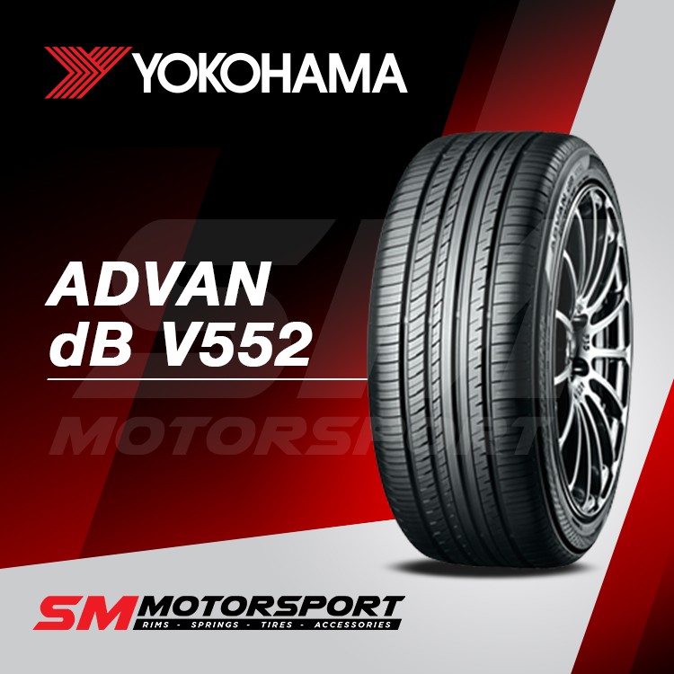 Yokohama Advan Db V552 165 55 R15 75v Car Tires Shopee Singapore