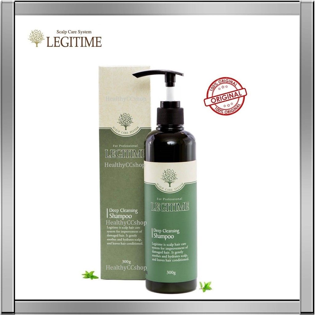 Legitime Deep Cleansing Shampoo 300ml Shopee Singapore