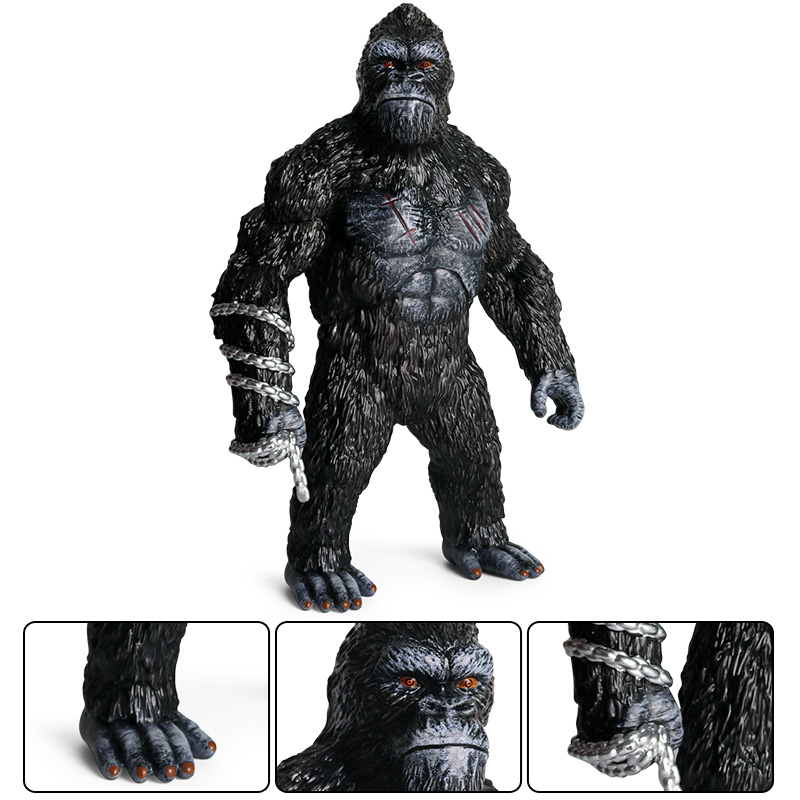 12inch 31cm King Kong Figure The Apes Gorilla Godzilla Vs King Kong Skull Island Figure Large King Kong Toy Resin Model Toys For Children Shopee Singapore