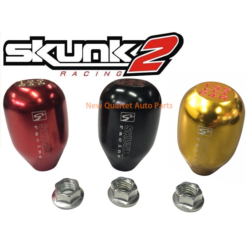 Skunk2 Gearknob Gear Knob 5 Speed 6 Speed Red And Black Colour Honda