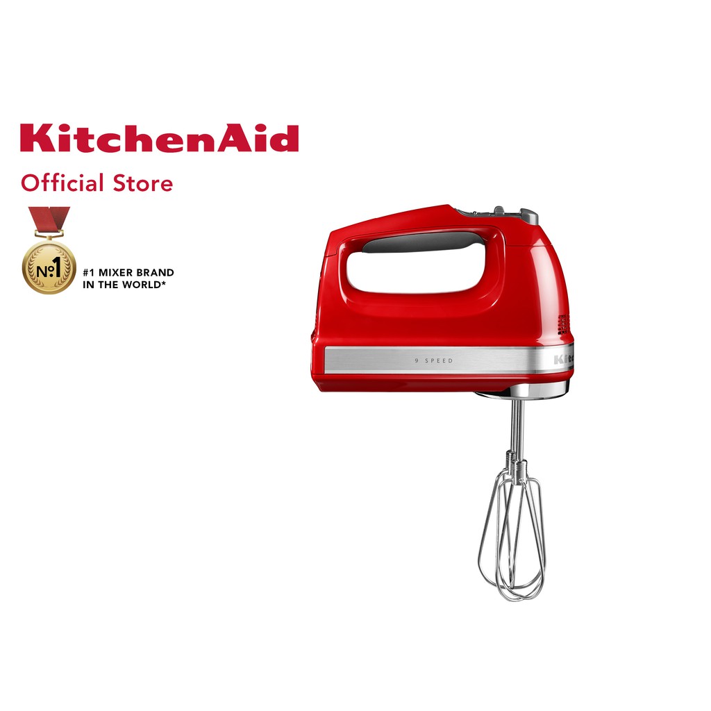 KitchenAid 9 Speed Hand Mixer 5KHM9212B 4 Colours Available