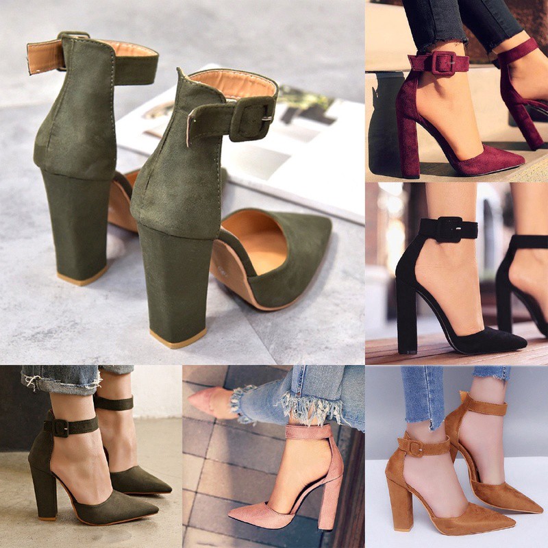 summer block heels