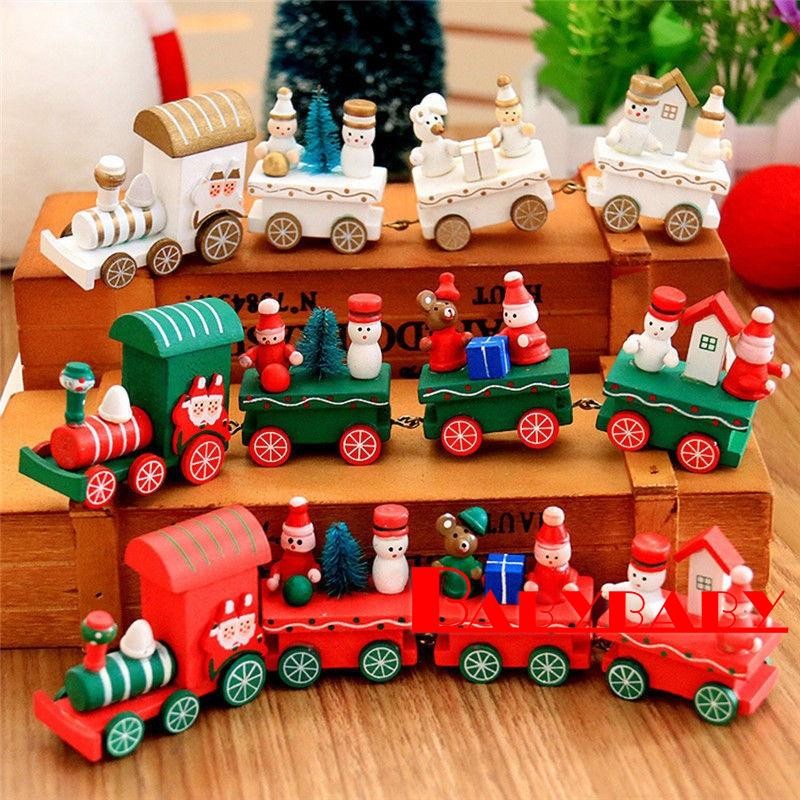 wooden train box