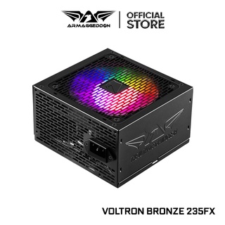 Armaggeddon Voltron Bronze 235FX Power Supply With 120mm LED Fan | Pure Power Rated 235 Watts