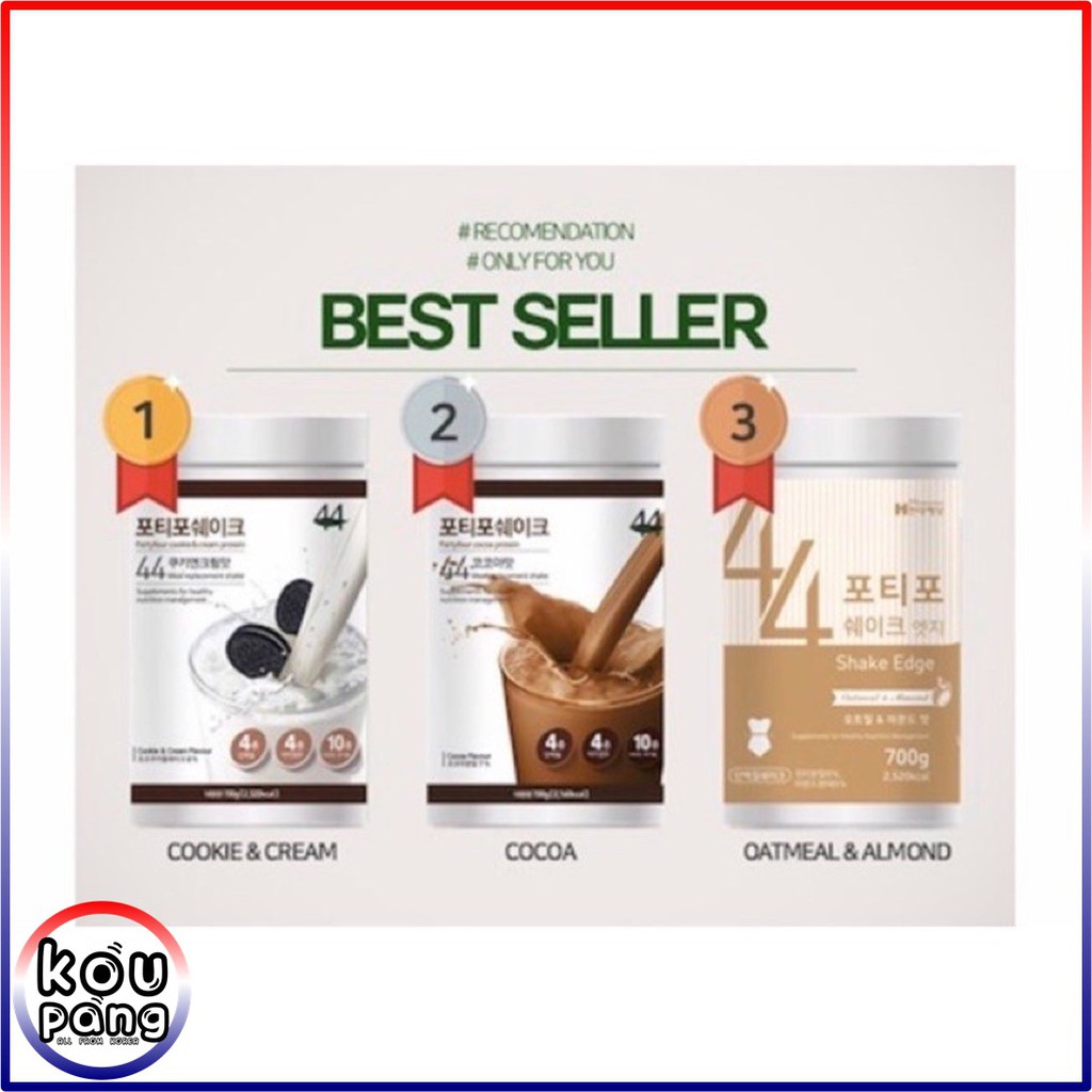 Forty Four Diet Protein Shake 16types 700gram Shopee Singapore