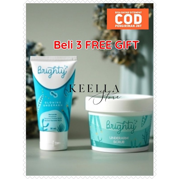 HITAM Brighty Scrub glowing underarms underarms underarm underarm Brightening Dark Folds