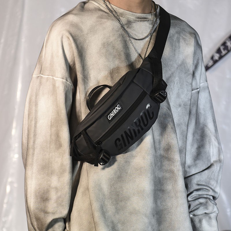 Chest Bag Men S Trendy Multi Function Messenger Bag Trendy Brand Shoulder Bag Street Sports Fashion胸包男潮多功能斜挎包潮牌单肩包街头运动时尚百搭手提包腰包zhisheng99 Sg3 25 Shopee Singapore