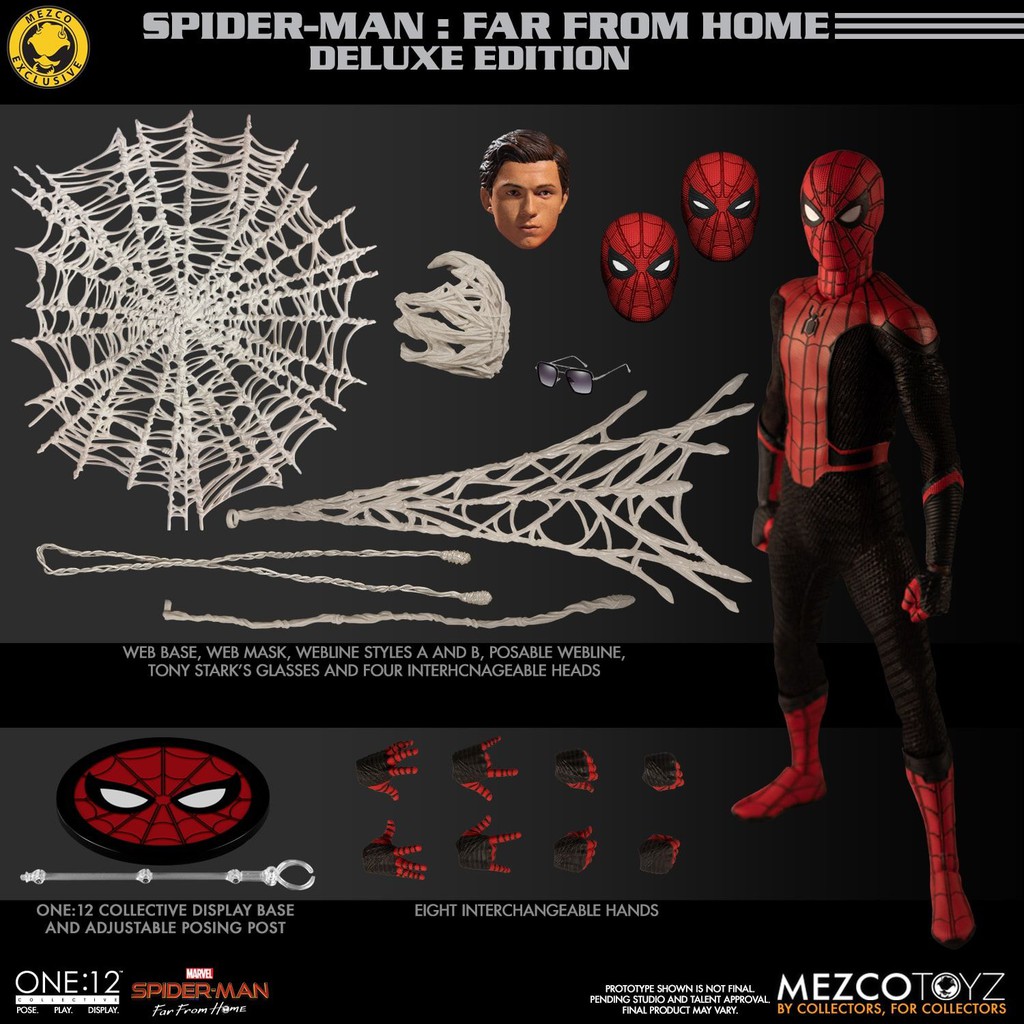 mezco toyz spiderman