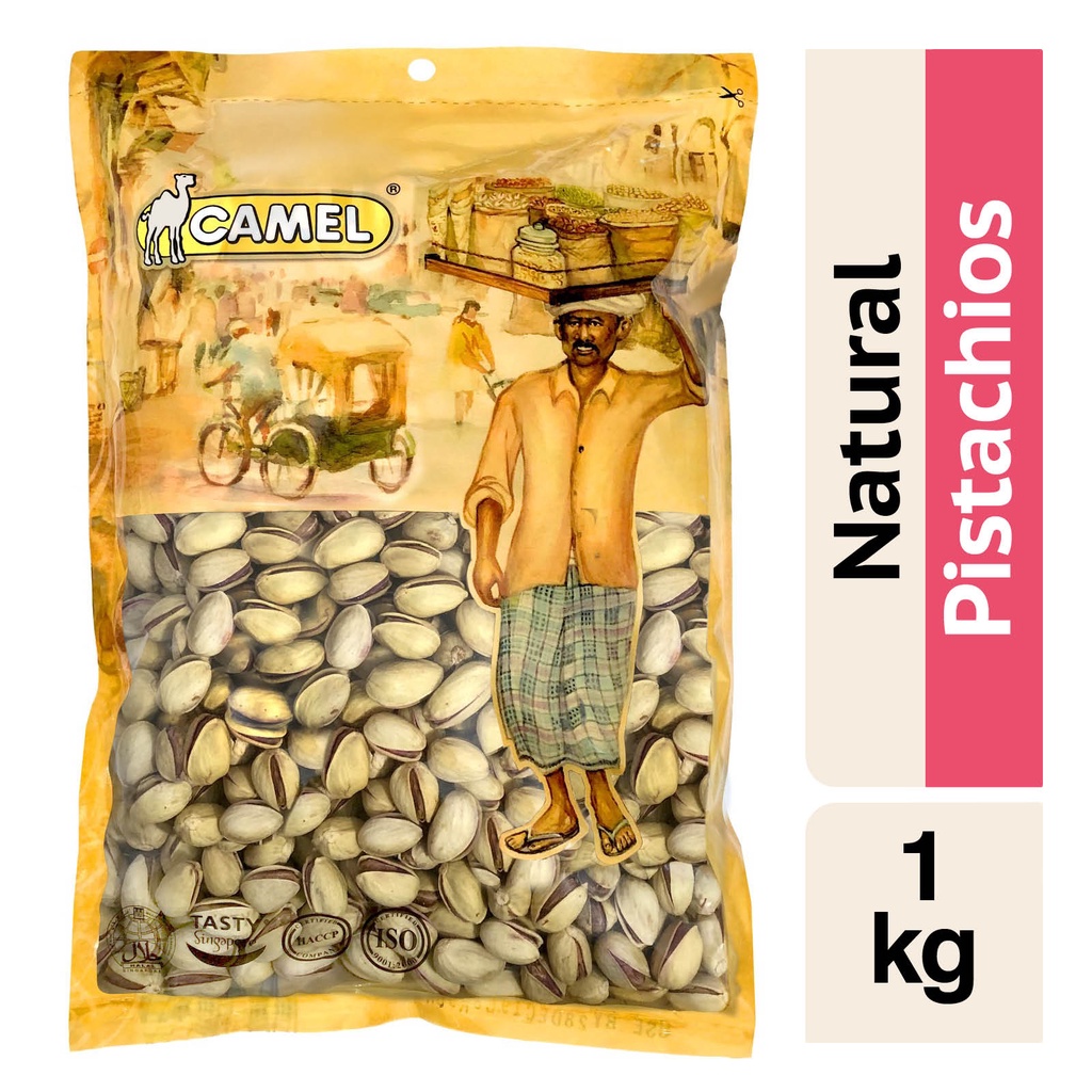 Camel Natural Pistachios 1kg (Halal) Shopee Singapore