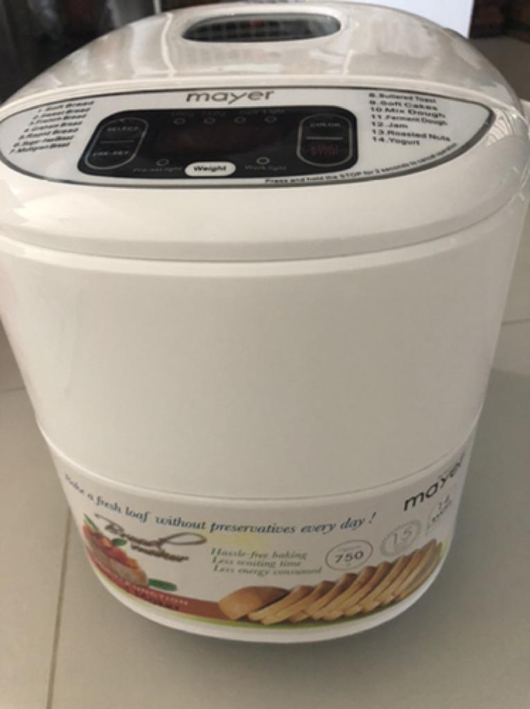 Mayer 750g Bread Maker MMBM12 | Shopee Singapore
