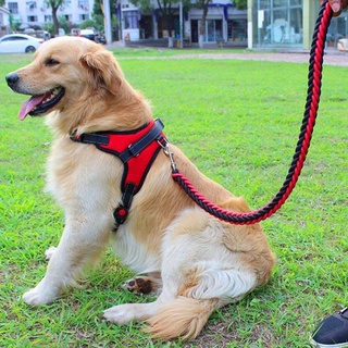 Dog Traction Rope Chest Strap Vest Type Dog Collar Large Dog狗狗牵引绳胸背带背心式狗脖圈 大型犬胸背带中型犬遛狗项圈 Shopee