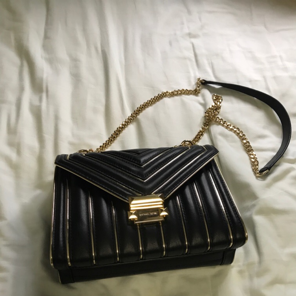 michael kors whitney bag black